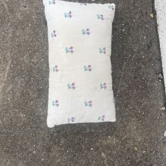 pillow purple lavender flowers