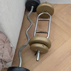 Home Gym Equipment  HIT Fitness Dumbbells, Olympic Bars, Plates & Bench