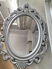 Baroque Mirror Silver