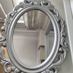 Baroque Mirror Silver