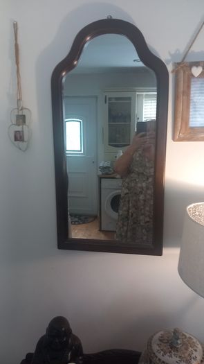 lovely mahogany  mirror