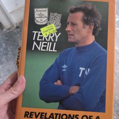 Terry Neill  Revelations of a Football Manager Hardback Book