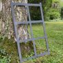Antique Style Cast Iron Barn Window Frame Image 4