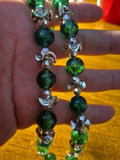 St Patrick's Day Style Necklace and and Earrings Set