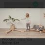 Kids wooden balance beam Image 2