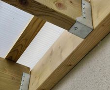 Heavy duty Joist hangers pergola brackets beam shoe