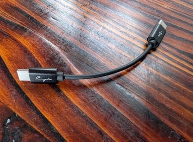 Genuine Cayin USB-C to USB-C OTG Audio Cable - As New