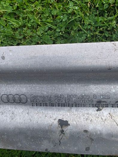 Audi A4 2017 rear bumper reinforcement bar.