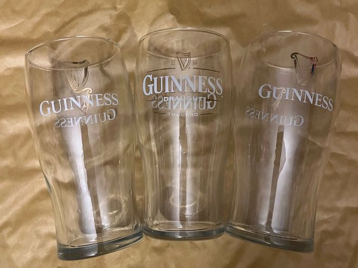 Guinness Official Pint beer Glass