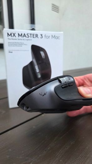 Logitech MX Master 3 for Mac, Wireless Mouse - Black - with Box