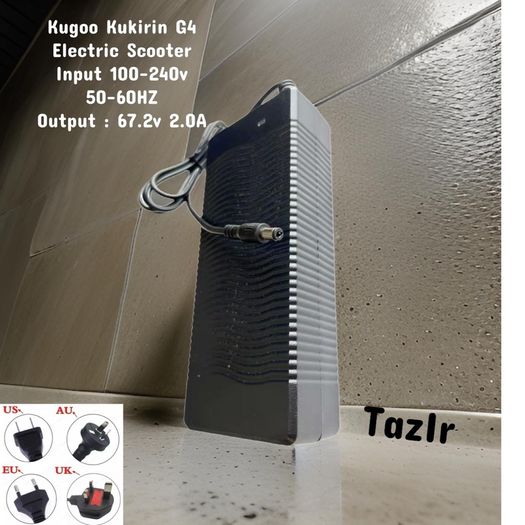 67.2V 2.0A Lithium Charger For Kugoo Kukirin G4 Electric Scooter Battery Charger Parts Replacement Accessories ( BUILD WITH FAN )