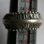 Vintage Cubic Zirconia Sterling Silver 925 Fancy Large Cluster Ring size:O 6,78g Image 6