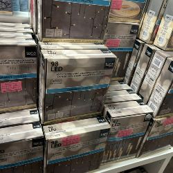 Job Lot of Outdoor Christmas Lights - Warm White