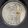 Poland Silver 20 Zloty 2004 15th Anniversary of the polish Senate Amber Inset Image 2