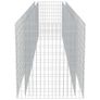 Gabion Raised Bed Galvanised Steel 450x90x100 cm Image 5