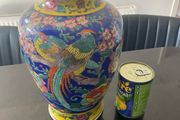 Very large heavy vintage Japanese vase