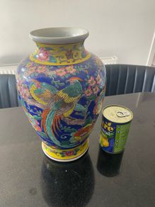 Very large vintage Japanese vase