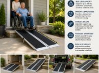 main image for ad Portable Wheelchair Ramp, 7 ft 800 lbs