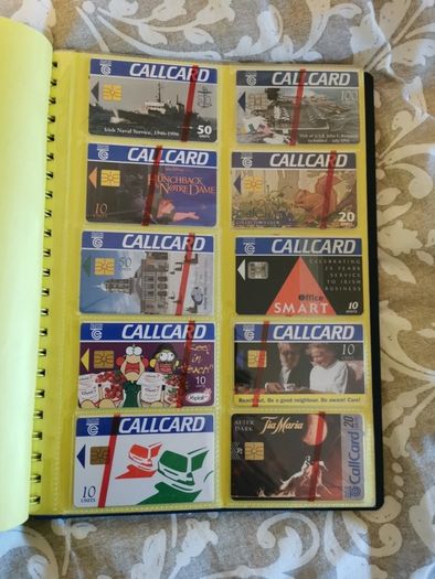 Callcard-Full mint Irish collection available.