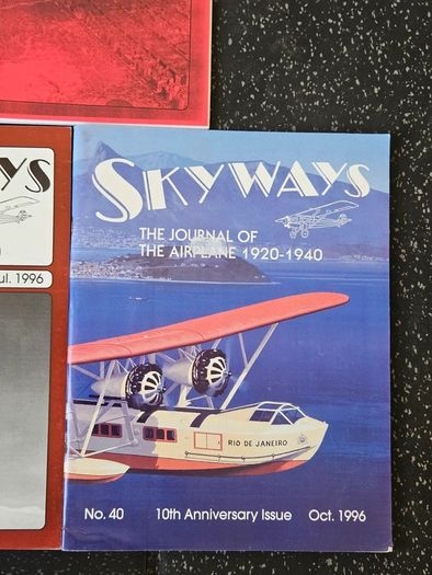 Lot of 9 Skyways The Journal of The Airplane 1920-1940 Book volumes 32- 40