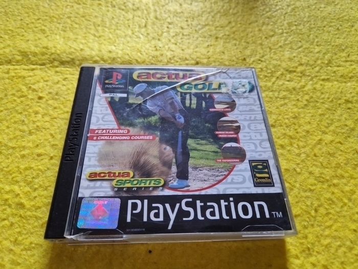 Actua golf 2  PlayStation1 ps1 PlayStation2 ps2 games Original