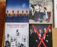 Tour programmes Backstreet Boys