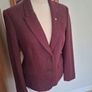 High Quality Ladies Pure Wool Blazer Size 12 Image 2