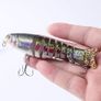 Fishing Lures Life-like pike lures,trout lures for freshwater salt water, sea fishing tackle baits, 5pcs 4.3 inch big fishing spinners lure kit Image 3