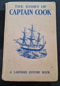 Vintage Ladybird history book The story of Captain Cook 1958