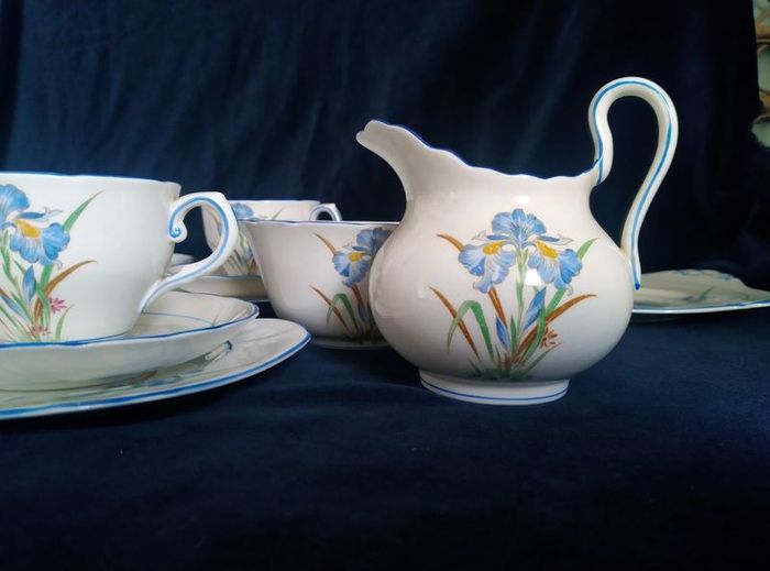 Tuscan china, vintage tea set, bone china
