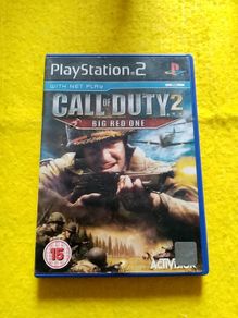 Call of duty 2 big Red one PlayStation2 ps2 games Original