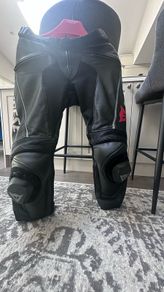 dainese leather trousers