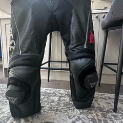 dainese leather trousers