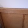 King Size Solid Oak bed and quality breathable Merino wool mattress Image 6