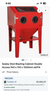 Sealey sand blaster