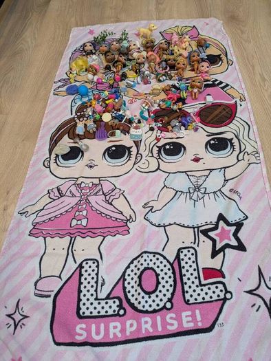 huge collection of LOL Surprise dolls and accessories