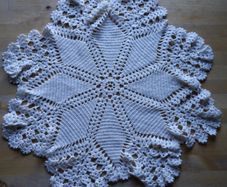 Vintage crochet centrepiece