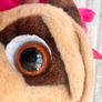 Keel Toys Pugsley Dog Pug Soft Toy with Pink Unicorn Costume approx. 23 cm. Used Please see photos Image 6