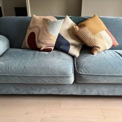 3 Seater Velvet Sofa