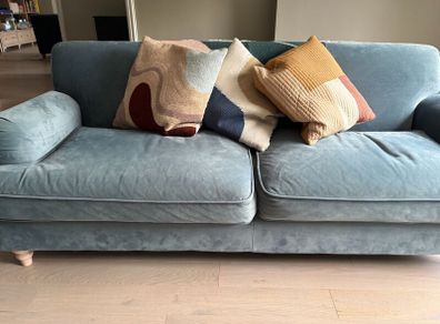 3 Seater Velvet Sofa