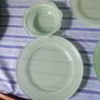 Early Pyrex set , vintage green glass, Jadite , Jade Image 2