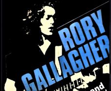 Rory Gallagher Vintage Concert Poster S.F.X Concert Hall Dublin Ireland 1983 Replica