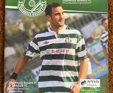 2013 Shamrock Rovers v Derry City FC - Airtricity League & v Dundalk FC - Leinster Senior Cup Programme