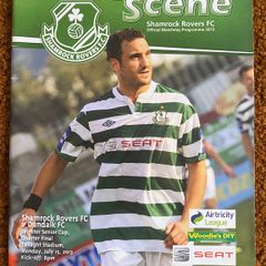 2013 Shamrock Rovers v Derry City FC - Airtricity League & v Dundalk FC - Leinster Senior Cup Programme