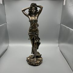 Mighty Aphrodite Grecian Goddess Resin Statue Figurine - Bronze Effect
