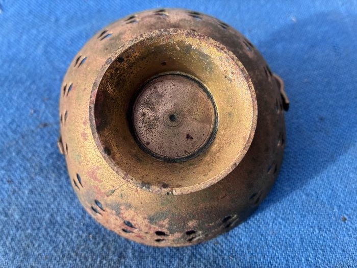 Small vintage brass dish