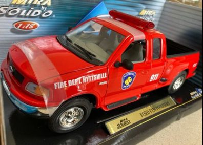 Ford F150 Fire Truck Scale 1/18 Solido