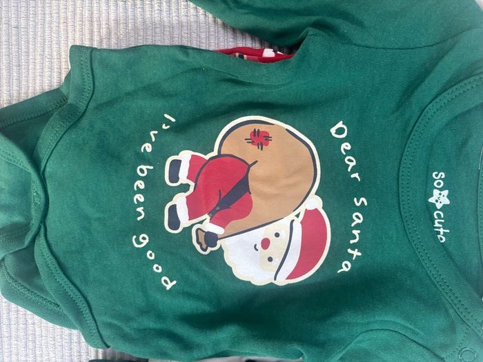 Baby Christmas outfits/onesies