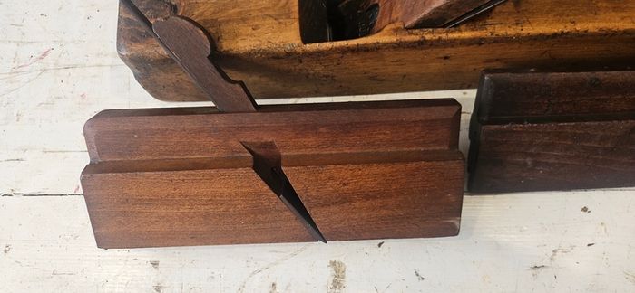 wooden jack and moulding planes