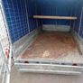 9x5 enclosed caged trailer with removable cover and sides. Image 8